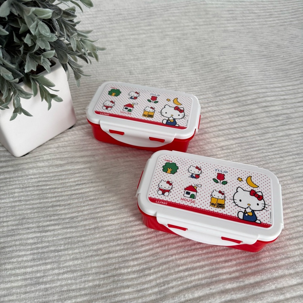 Collectible, Vintage Hello Kitty Food Storage Boxes